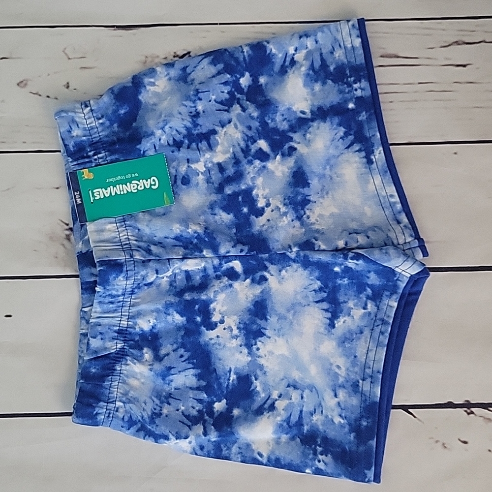 Tie dye shorts